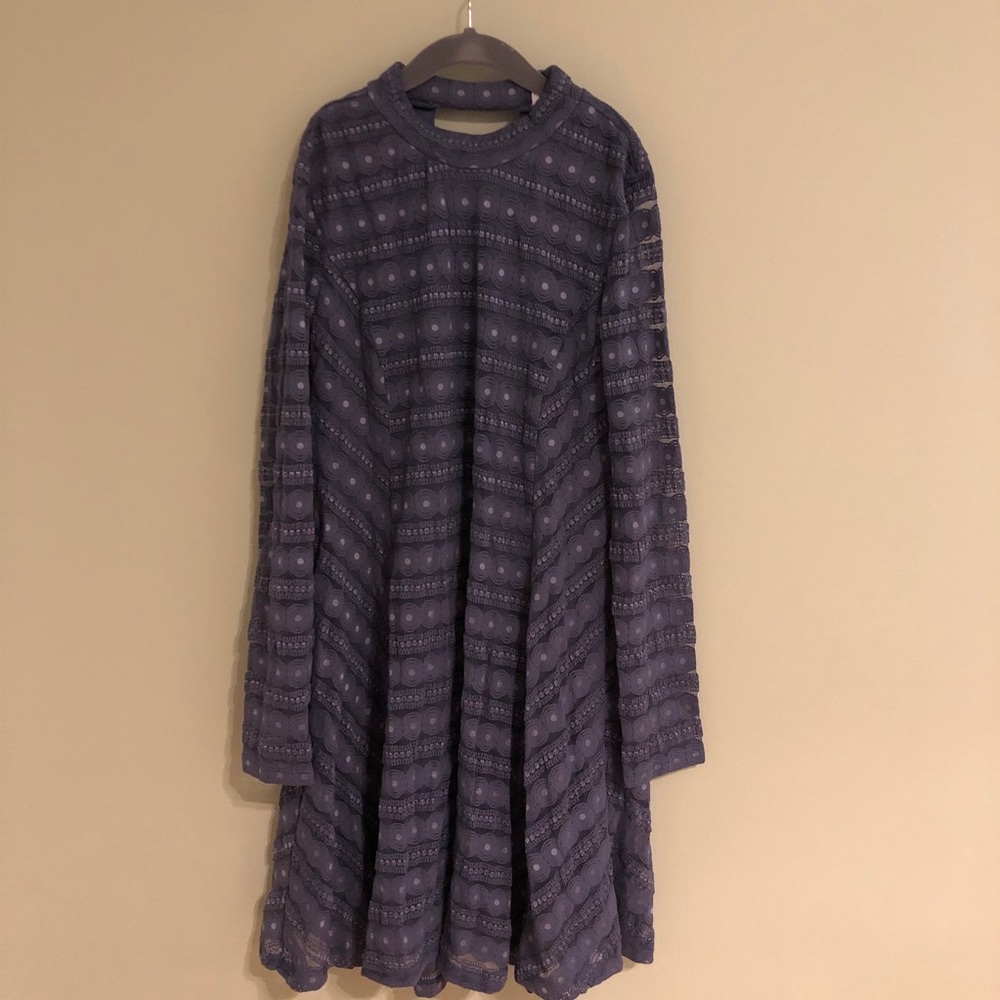 LUSH Long sleeve Lace dress